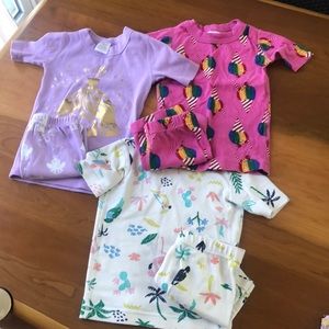 Set of three Hanna Anderson summer PJs